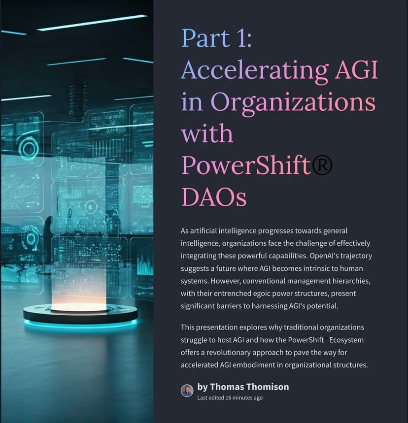 Part 1: Solving Egoic Power Structures