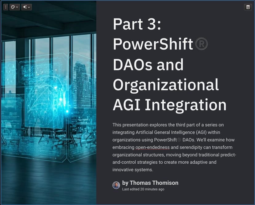 Part 3: Openendedness for Innovation